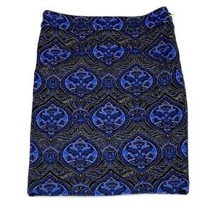 Juicy couture women’s baroque metallic knit pencil skirt